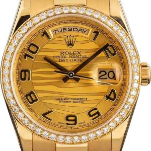 Ice Blue Rolex Day Date Replica Elegance