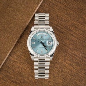 Replica Rolex Day-Date White Gold 36mm, Luxury Classic Watch Clone - Image 5