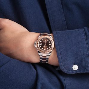 Rolex Platinum Yachtmaster Luxury Replica Watch - Image 5