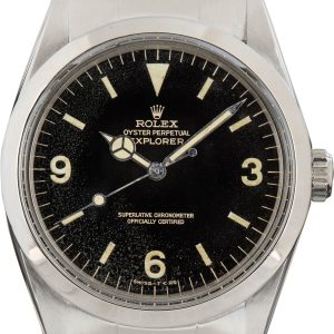 Fake or Explorer II 42mm Timeless Stainless Steel Watch, 42mm Size